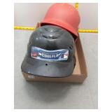 2 baseball helmet & knee pads