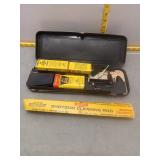 Vintage gun cleaning kid and shotgun cleaning rod