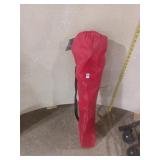 Red Folding Camping Chair with Bag