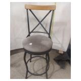 Industrial Swivel Bar Stool