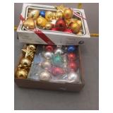Sorted, Christmas ornaments, colors and shapes and