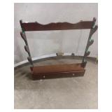 Vintage Gun Rack & Accessories Lot