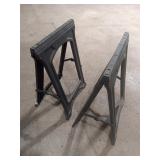 Heavy-Duty Sawhorse Set