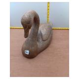 Vintage Ceramic Swan Figurine