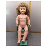 Vintage Deluxe Reading Doll & Chair Set