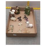 Miniature Ceramic and Resin Animal Figurines