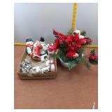 Festive Christmas Decor Lot
