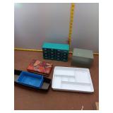 Assorted Vintage Storage & Organization Lot