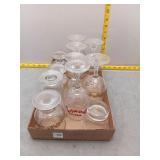 Festive Glassware Lot - Assorted Holiday & Celebra