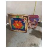 Grandeur Noel Nativity Set & Poinsettia light