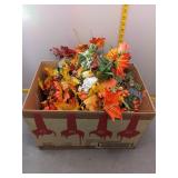 Autumn Floral & Decorative Lot