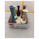 5 Plastic Vases