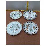 Charming Vintage Decorative Plates Lot