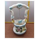 Vintage Ceramic Wishing Well Planter