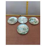 Vintage Artmark Scenic Plates - Complete Set