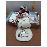 Christmas Holiday Lot with Frames & Decor