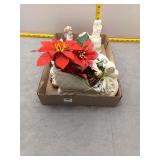 Christmas Porcelain Sleigh, Bell, Lamb, Angel