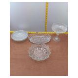 Elegant Vintage Glassware Set