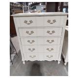 French Provincial 5-Drawer Dresser