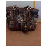 Bradford Exchange Whimsical Cat and Library Books
