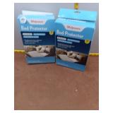 2 Pack Walgreens Reusable Waterproof Bed Protector