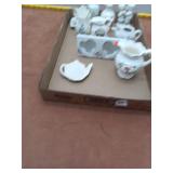 Vintage Miniature Porcelain & Ceramic Decor Collec