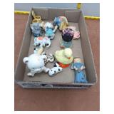 Charming Vintage Ceramic Figurine Lot - Enesco, An