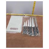 7-Piece Kitchen Set: Stainless Steel Knives