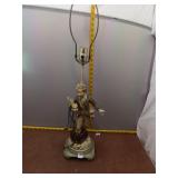 "Collection Franï¿½aise" Figurine Table Lamp
