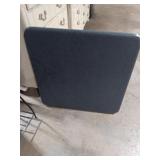 Square Blue Folding Card Table