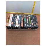 13 Popular VHS Movie Lot - Bad Boys, Twister, Zool