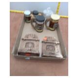 Vintage Kitchen & Home Decor Lot - S&P Shakers, Bo
