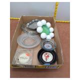 Eclectic Lot of 8 Vintage Collectible Ashtrays and