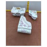 Vintage 1950s Frances Matracia Hand-Painted Porcel