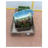 Vintage USA Pottery and Ceramic Planter Collection