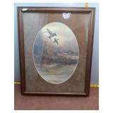 Tom Sander "Late Arrivals - Mallards" Signed