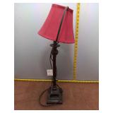 Classic 24" Table Lamp with Spiral Neck & Vibrant