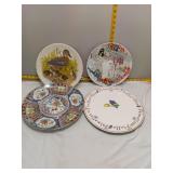 Box Lot - Decorative Plates (4)