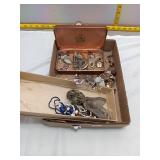 Antique Silver Mesh Wristlet Purse