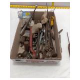 Mixed Hand Tools & Hardware Lot