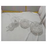 American Brilliant Cut Crystal Glass Set 4pc