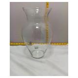 Clear Glass Vase - Large