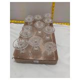 Crystal Cordial Glasses Set of 12