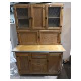 Antique Hoosier-Style Kitchen Cabinet