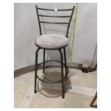 Bar Stool - Metal Frame w/ Padded Seat