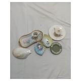 Mother of Pearl Fish-Shaped Shell Dish