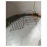 Wire Rack Lot - Toast Rack & File/Plate Holder