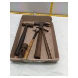 Vintage Hammers & Tool Head Lot (5 pcs)
