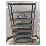 Metal Shelving Unit - 7 Shelves
