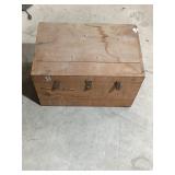 Wooden Tool Chest Box w/ Drawer
